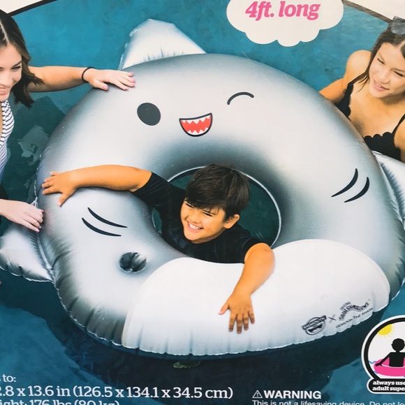 Squishmallows original Gordon the Shark pool float - Picture 2 of 8